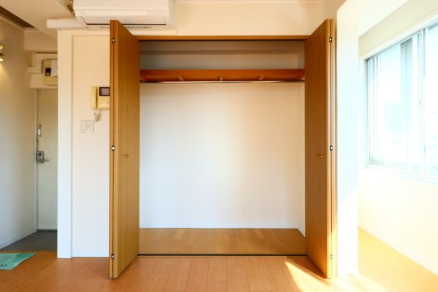 蛎殻町団地の収納|収納のためのスペースです