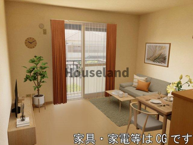 梟の杜コート　Ａ棟の居間・リビング