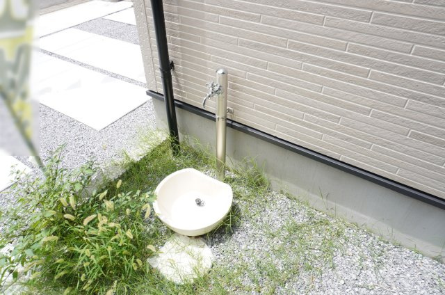 越谷市弥栄町4丁目 新築分譲住宅 全3棟 3号棟の設備|立水栓