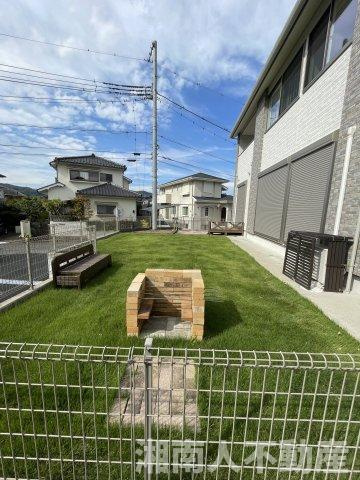 小田原市小竹　中古戸建の庭|たまにはお庭で休日を過ごしてみるのもよいかもしれません