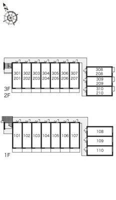 【区画図】 | レオパレスセードル