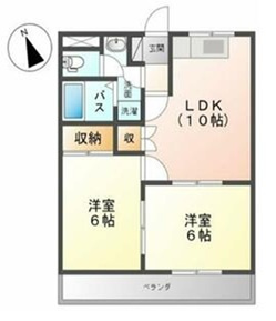 シャルマンハウスの間取り