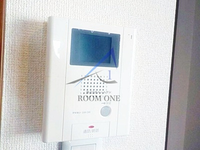 リスレーヌ蔵前のセキュリティ|モニター付きインターホンです。