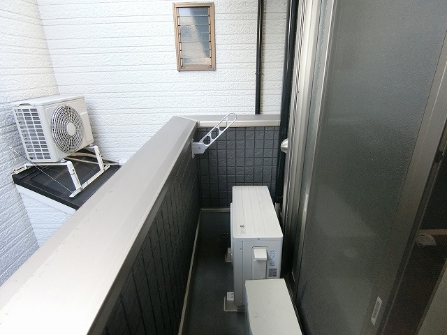 プレジール今津駅前のバルコニー