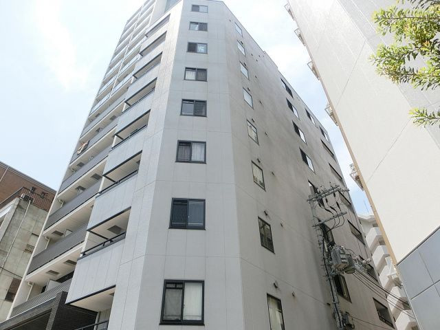 夕陽丘マンションの外観パース