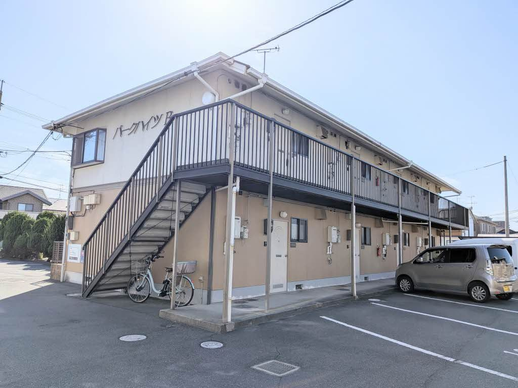 パークハイツ  Ｂ棟の外観