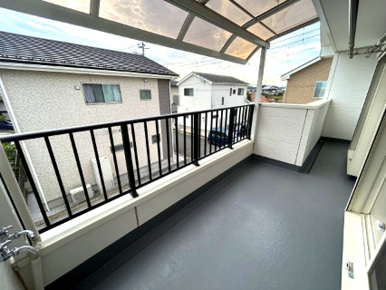 東松山市松山町2丁目　中古戸建のバルコニー