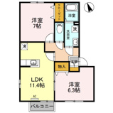 Ｄ’フレアタウン長宮　Ⅲの画像