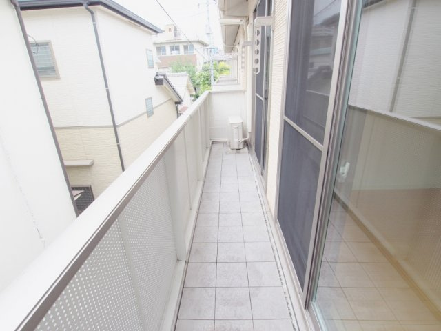 ベルデ　クレール　A棟のバルコニー
