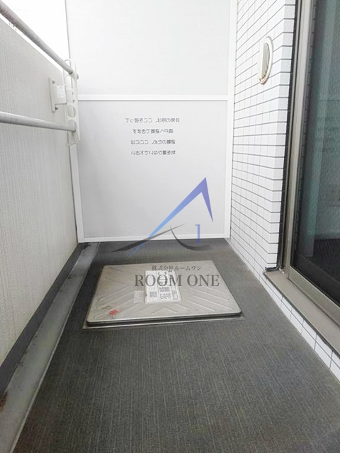 フォレシティ神田須田町のバルコニー|バルコニーです。