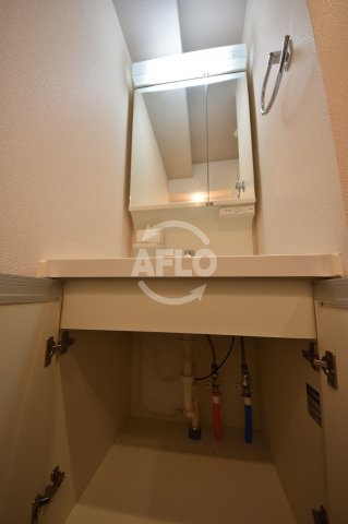 プランドール江戸堀の洗面所|プランドール江戸堀　洗面所