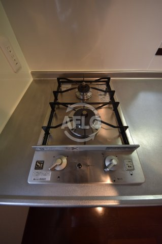 プランドール江戸堀のキッチン|プランドール江戸堀　二口コンロシステムキッチン