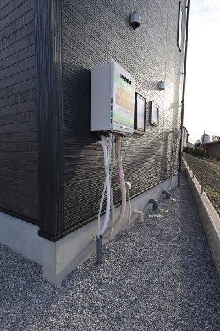 《仲介手数料無料》見沼区深作５丁目117(1号棟)新築一戸建てグラファーレの外観|撮影日 2025年11月4日 15:15 晴れ