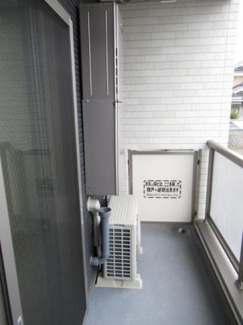 【バルコニー】 | Ｋ’ｓ　シエージィ　Ｂ　1KH | 落ち着いた時間を過ごせるバルコニーです