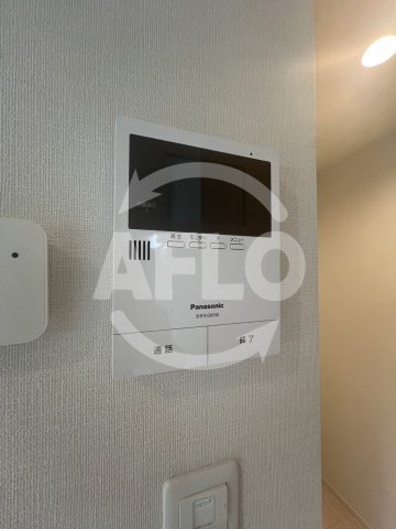シャンティーハーバー九条のセキュリティ|シャンティーハーバー九条　モニター付きインターフォン