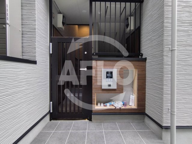 シャンティーハーバー九条のセキュリティ|シャンティーハーバー九条　モニター付きインターフォン