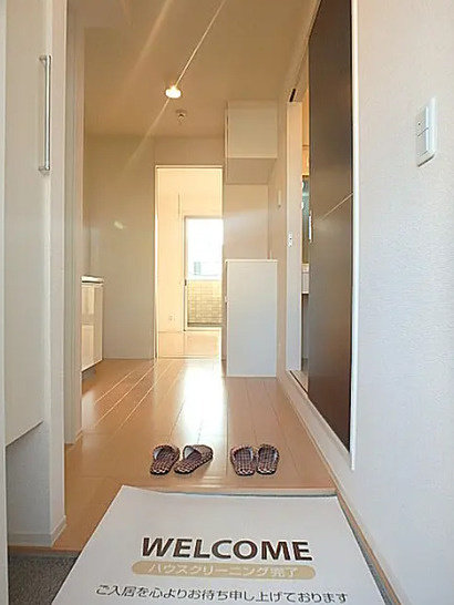 アリビオ夕凪の玄関