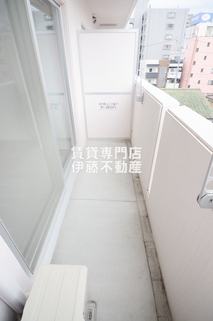 パークレジデンス上飯田駅前のバルコニー