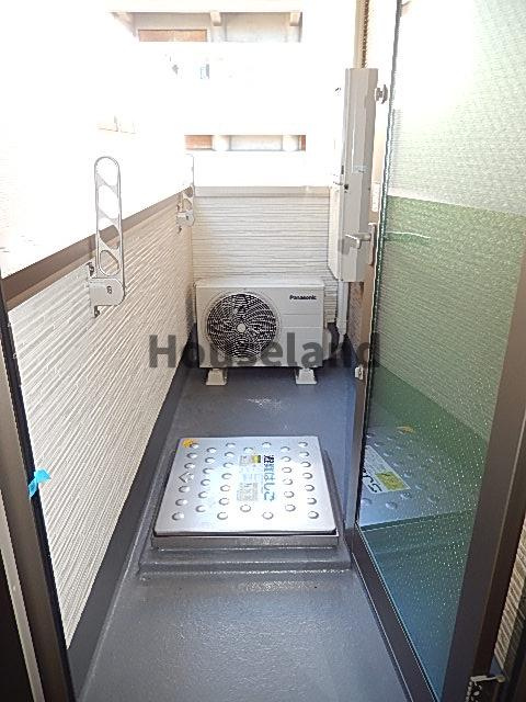 フジパレス城北Ⅲ番館のバルコニー