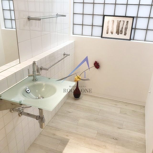 ライトハウスの洗面所|洗面台です。