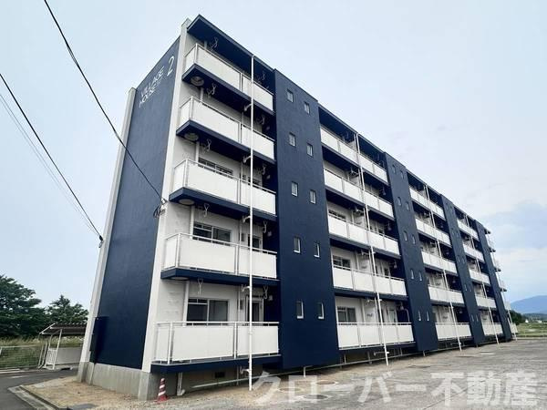 ビレッジハウス柞田1号棟の外観