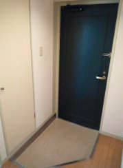 【玄関】 | フラットワセダ | 落ち着いた玄関です