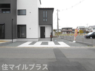 【駐車場】 | 郡山市横塚5丁目新築一戸建て4棟 | カースペースがあります