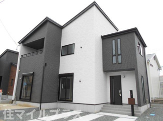 【外観】 | 郡山市横塚5丁目新築一戸建て4棟 | 建物外観を気になさる方へ、見た目の良い物件です