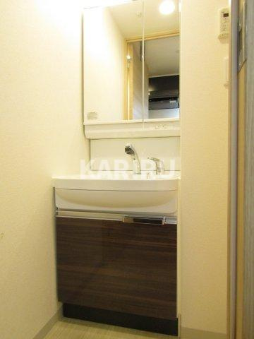 ファステート蒲生公園アペルザの洗面所