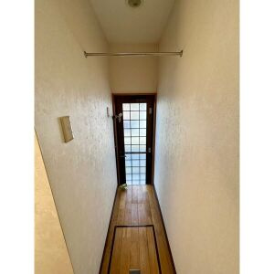 町屋町末廣貸家の玄関