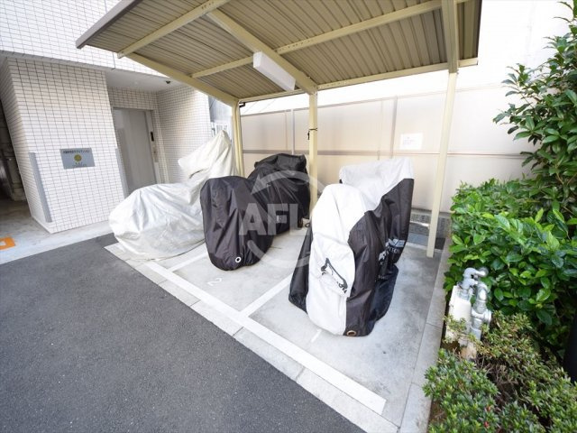エステムエグゼ心斎橋のその他共用部分|エステムエグゼ心斎橋　バイク置き場