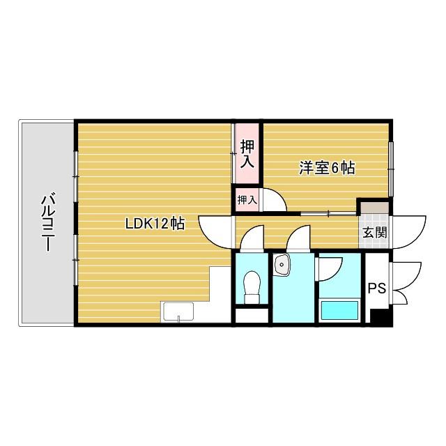 アビタ桜の間取り