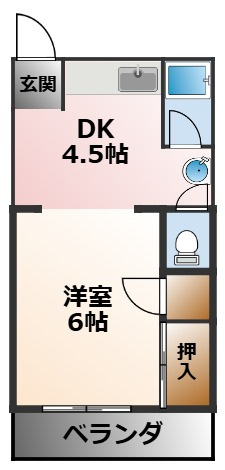 【間取り】 | 藤岡マンション