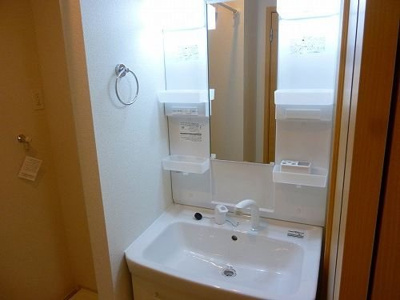 【洗面所】 | グランアウローラⅦ | ゆったりとスペースのある洗面所