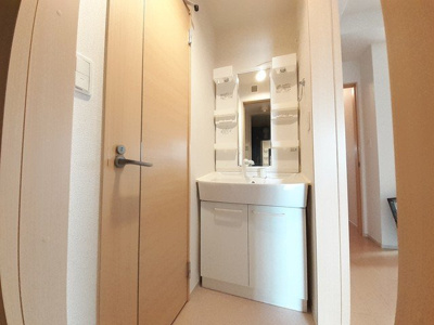 【洗面所】 | マーベラス・アンジュⅠ | 脱衣スペースもあります