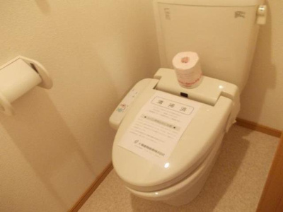 【トイレ】 | ミッテ・ソレイユⅠ | 落ち着いた色調のトイレです