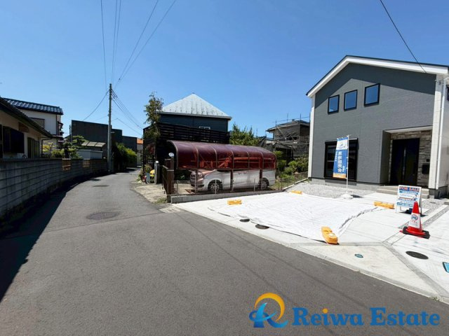 新築戸建　茅ヶ崎市旭が丘の前面道路含む現地写真|スーパーや公園が近く共働き世帯・子育て世帯にオススメです☆彡