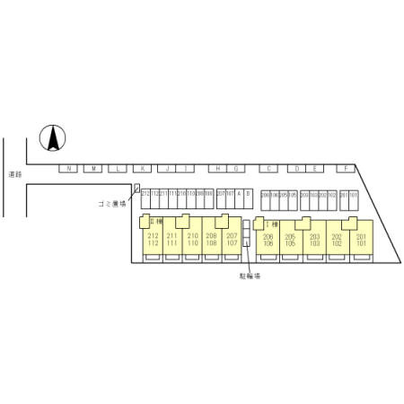 【区画図】 | ピュアハイツ有本Ⅰ