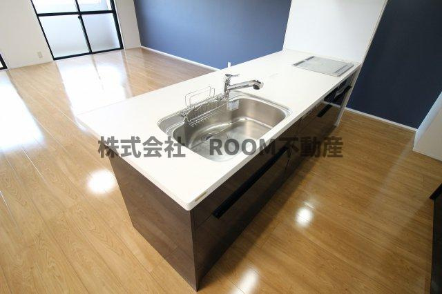 エスポワール都城Ⅱのキッチン|お料理しやすいキッチンです