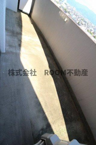 エスポワール都城Ⅱのバルコニー|バルコニー付きです