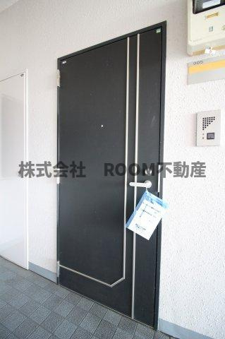 エスポワール都城Ⅱの玄関|毎日通る玄関はこちらです