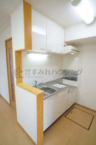 ソレイユⅡのキッチン|参考、同建物・同間取りの号室