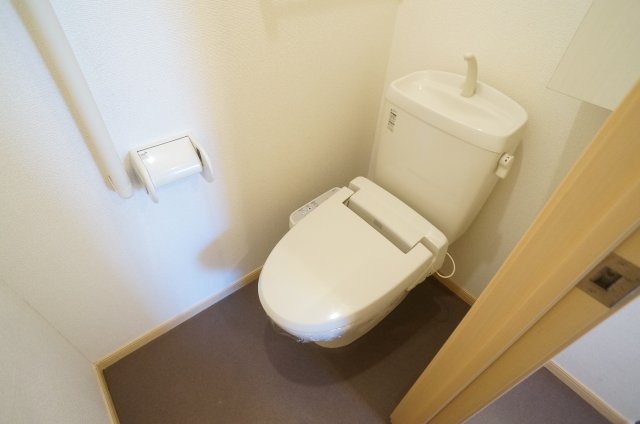 ソレイユⅡのトイレ|参考、同建物・同間取りの号室