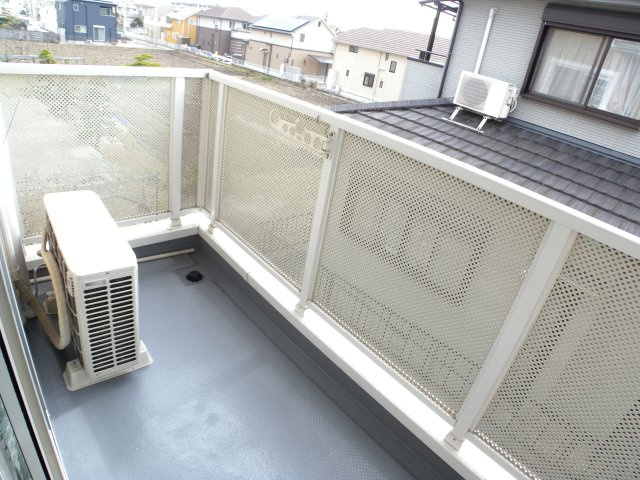 サンセール・エタンのバルコニー