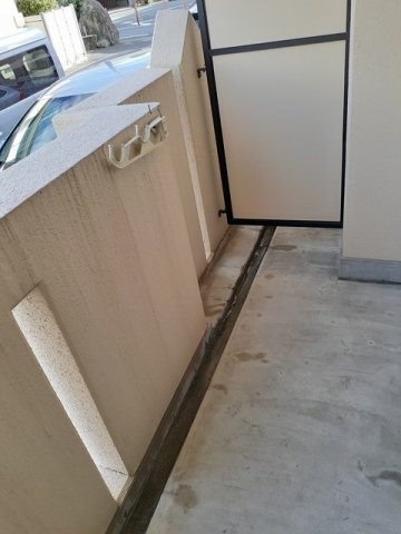 フレグランスのバルコニー|陽当たり良好なバルコニーです♪