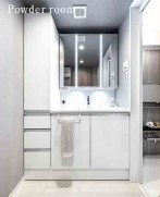 クローバーハイツ森小路二号棟　9階の独立洗面台