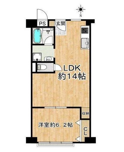 シャルマンコーポ野江　8階