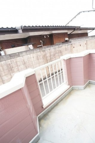 スマイルビームのバルコニー