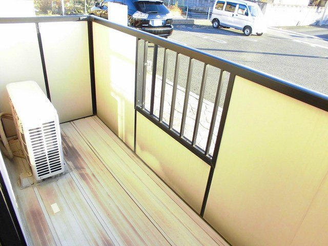 サンクレストⅡのバルコニー