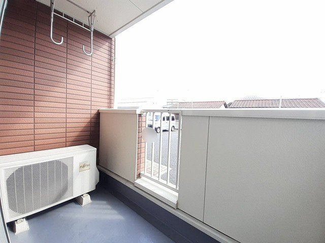 スウィート・コートＢのバルコニー